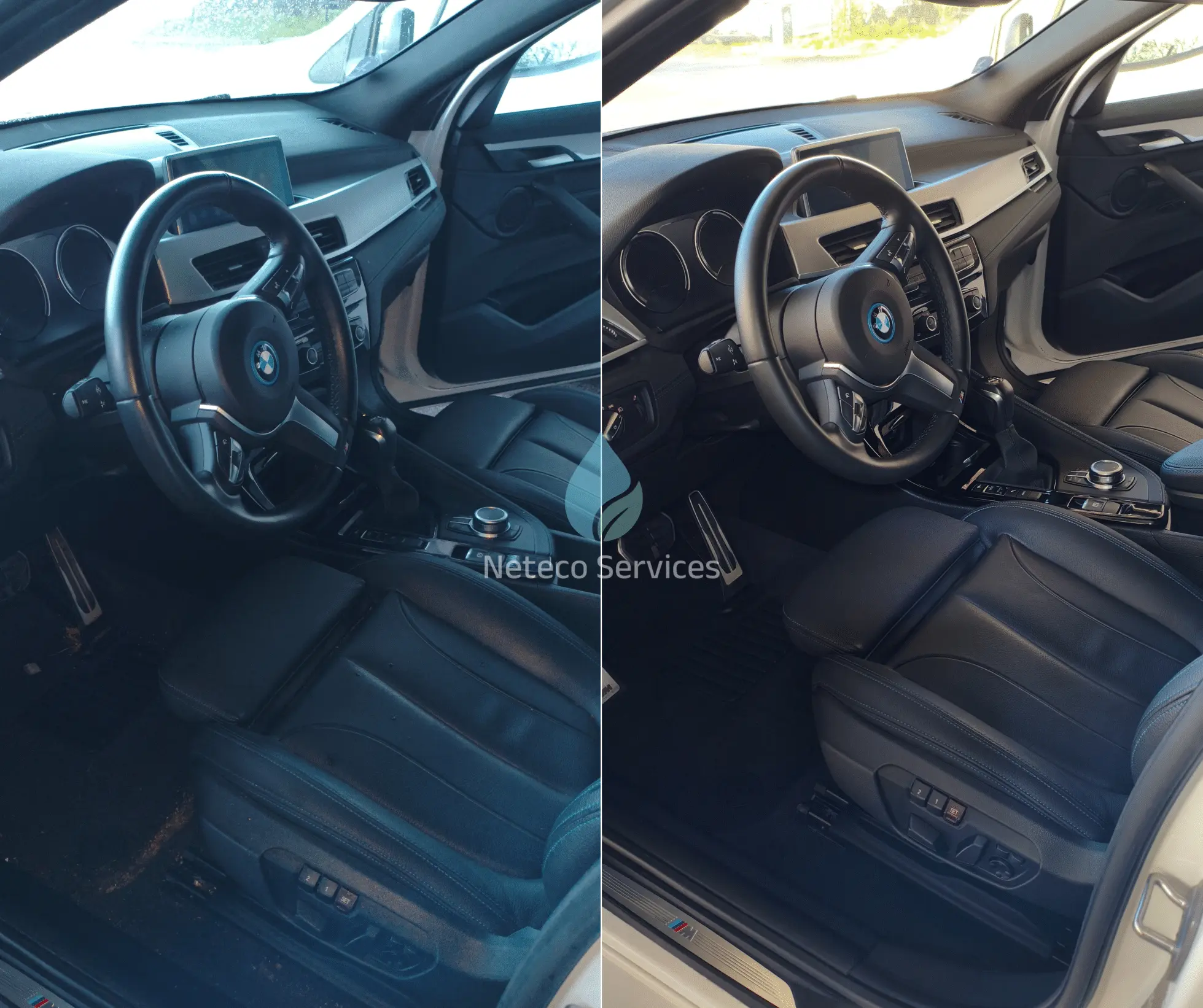 Nettoyage intérieur de véhicule haut de gamme